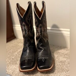 Nocona black cowboy boots women’s size 8.5